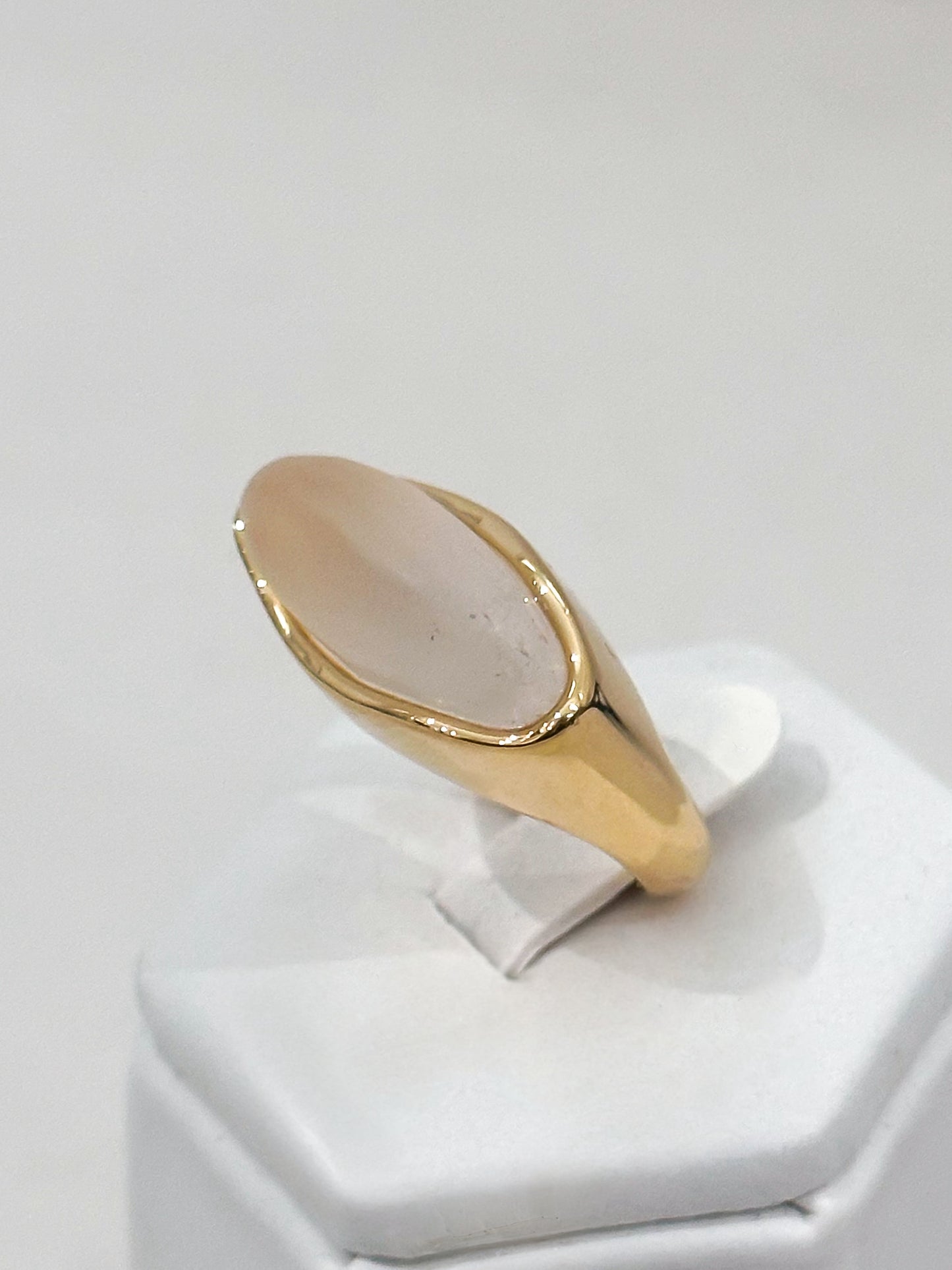 Frost Natural Crystal Rock Ring