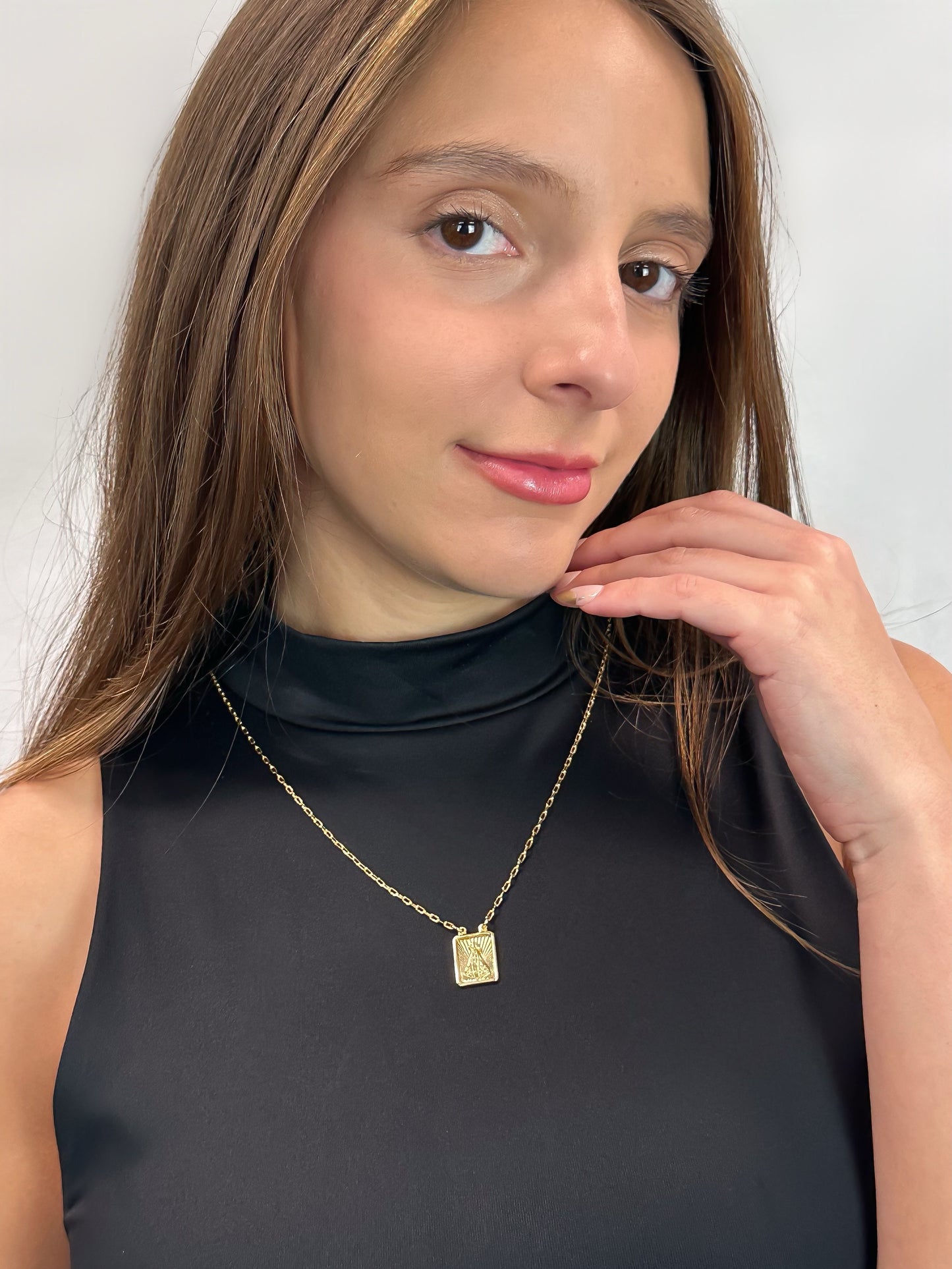 Celestial Grace Scapulary Necklace