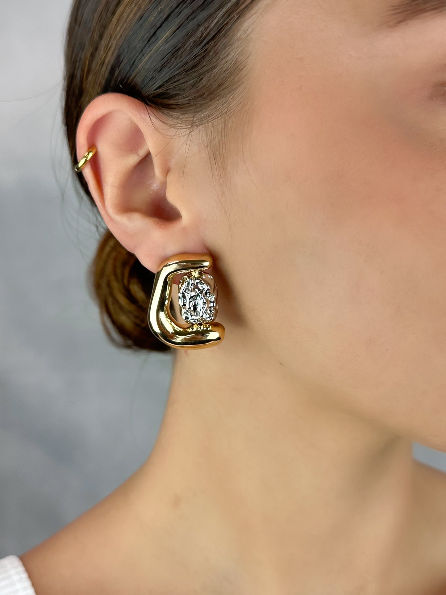 Obsydian Earrings