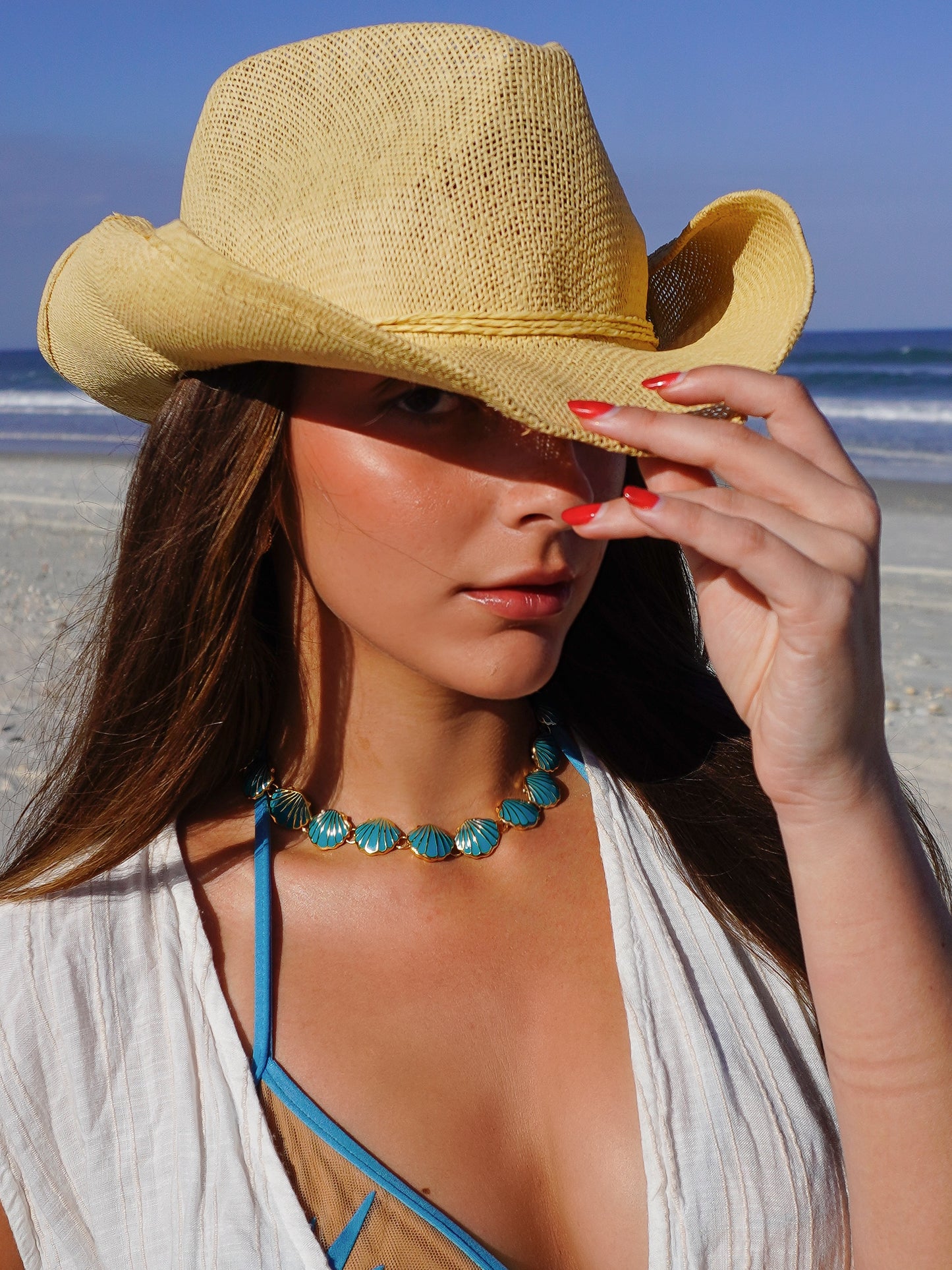Syren Teal Necklace