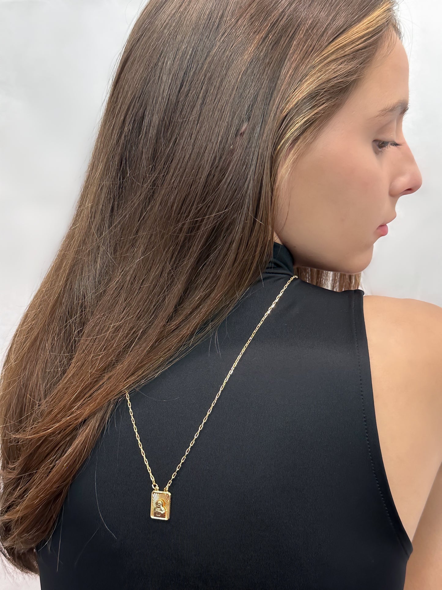 Celestial Grace Scapulary Necklace