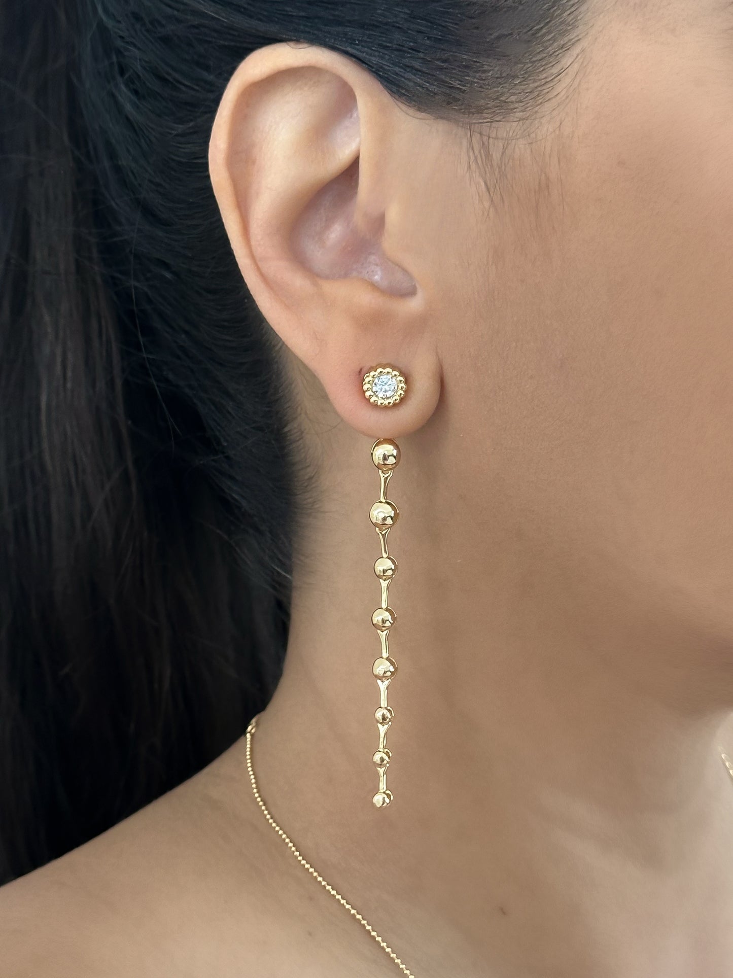 Crystal Veil Earrings