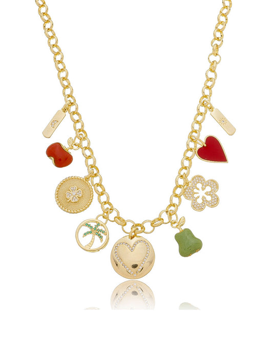 Frutas Charm Necklace