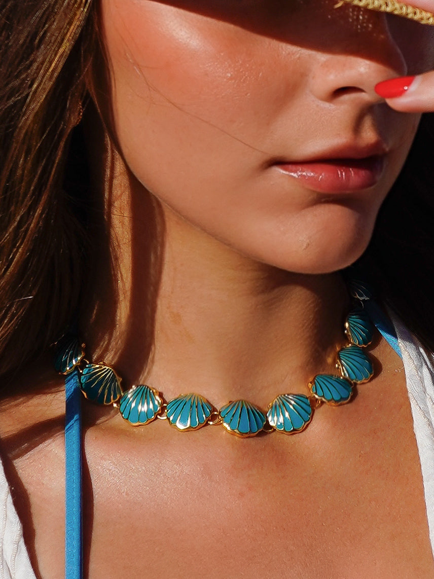Syren Teal Necklace