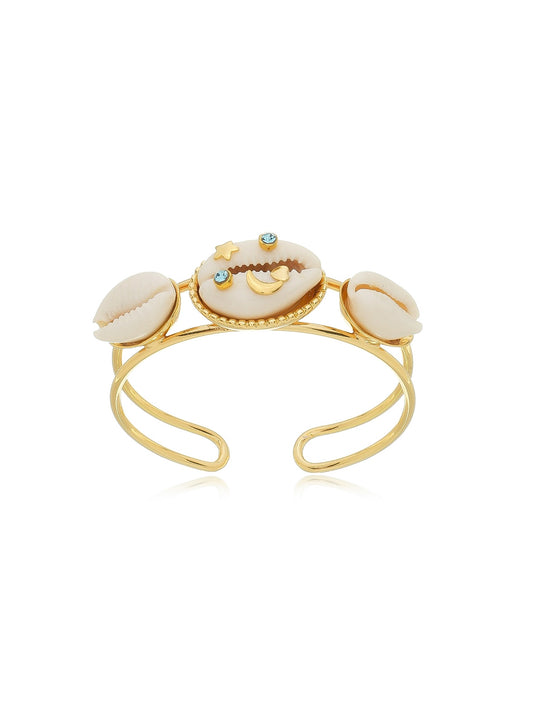 Aquamarine Cuff Bracelet