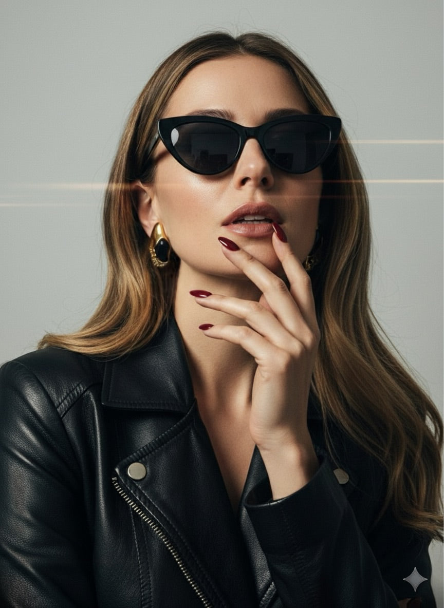 Black Luxor Earrings