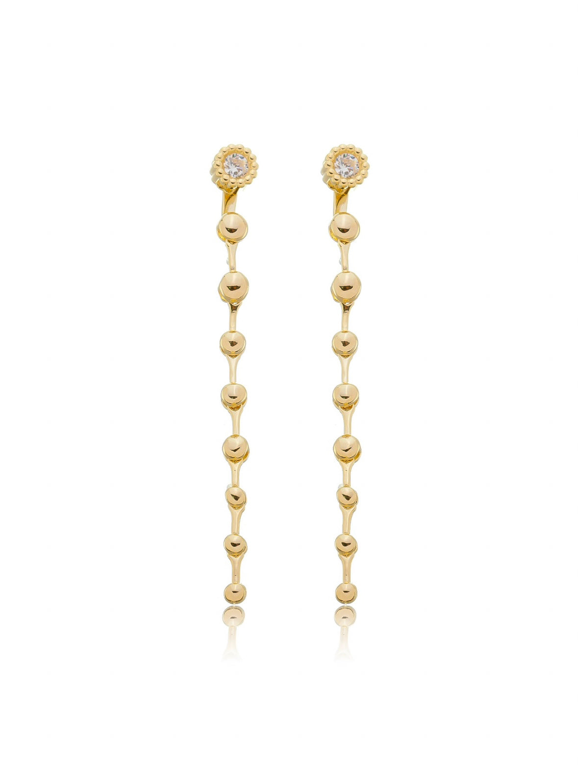 Crystal Veil Earrings