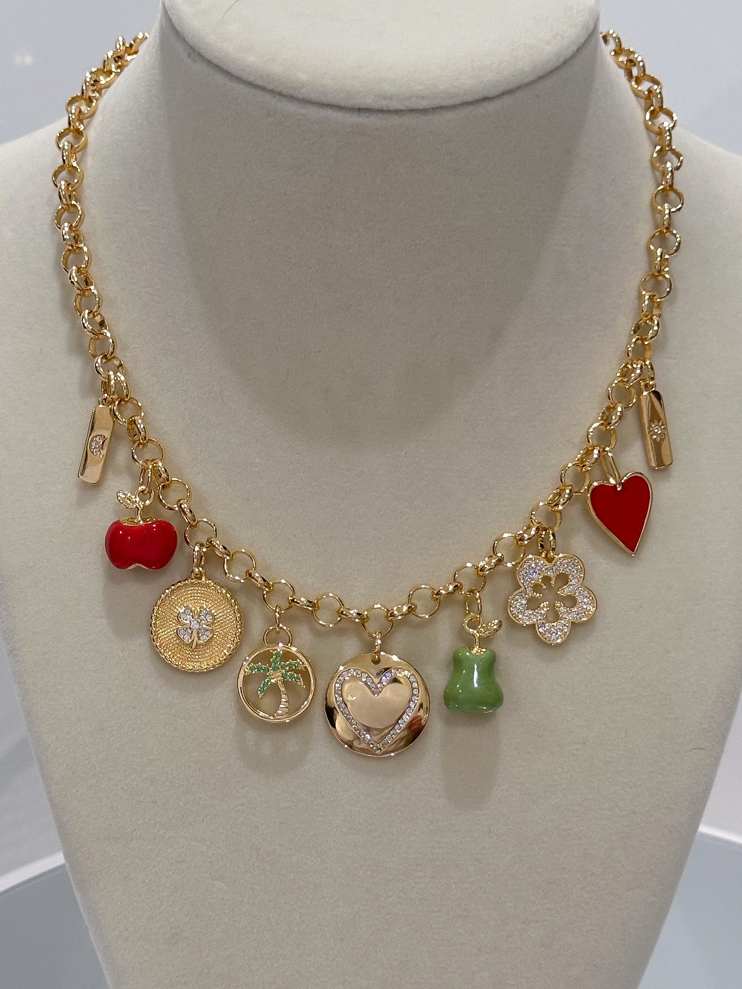 Frutas Charm Necklace
