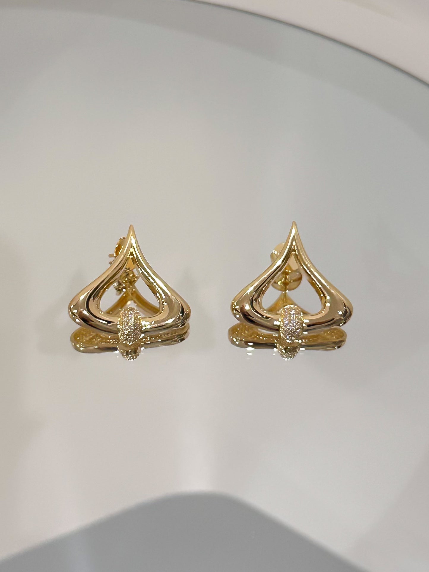 Crest Earrings