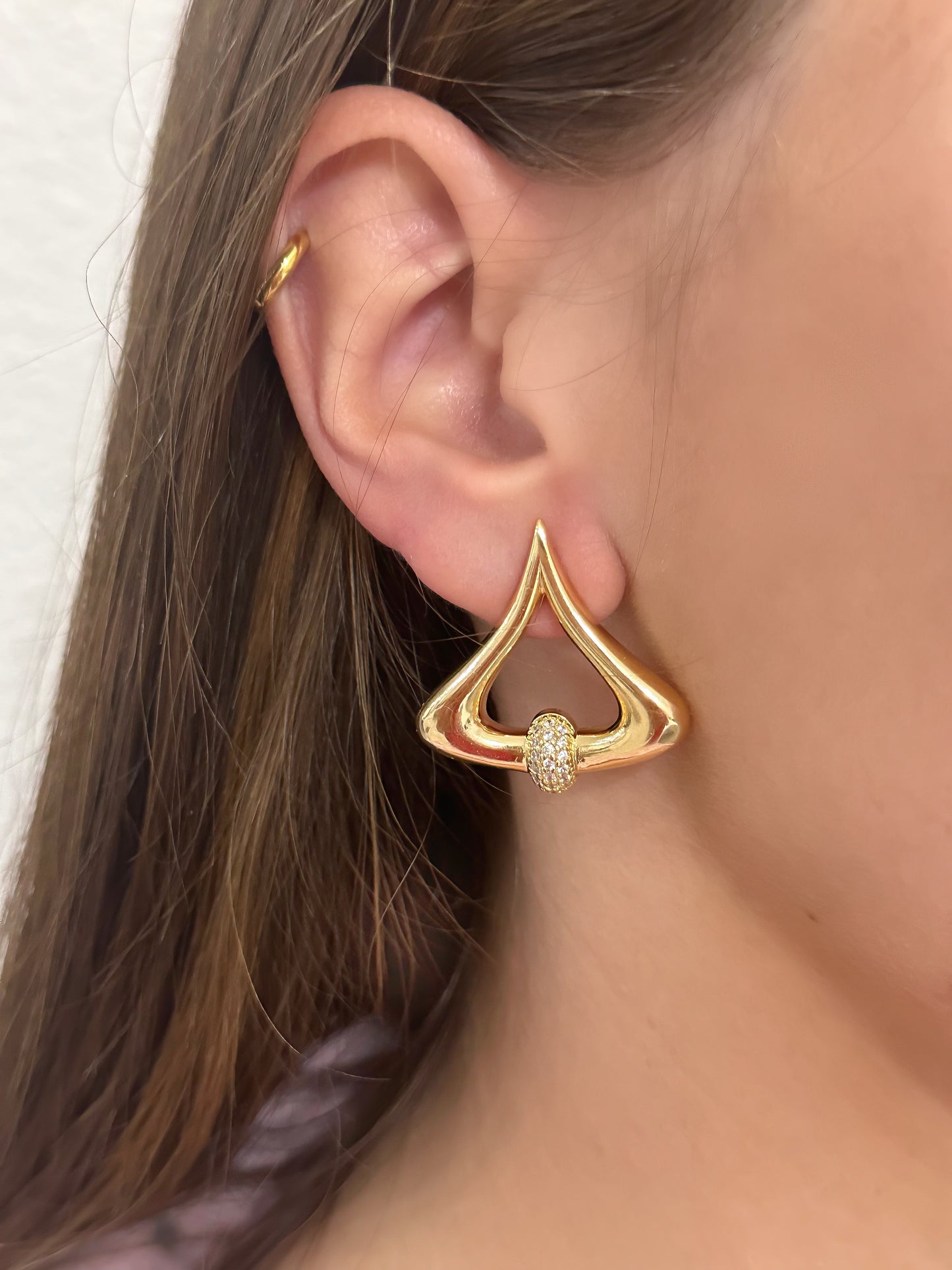 Crest Earrings