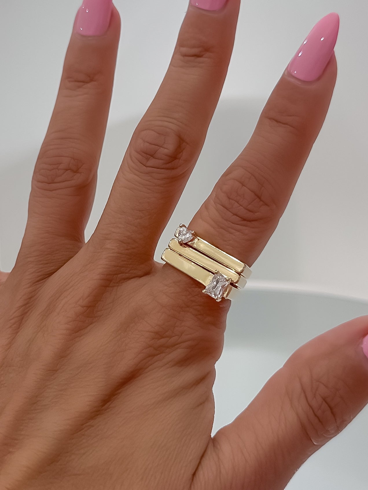 Delta Prism Ring