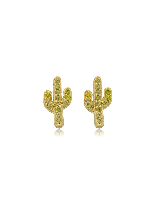 Golden Desert Micro Stud Earrings