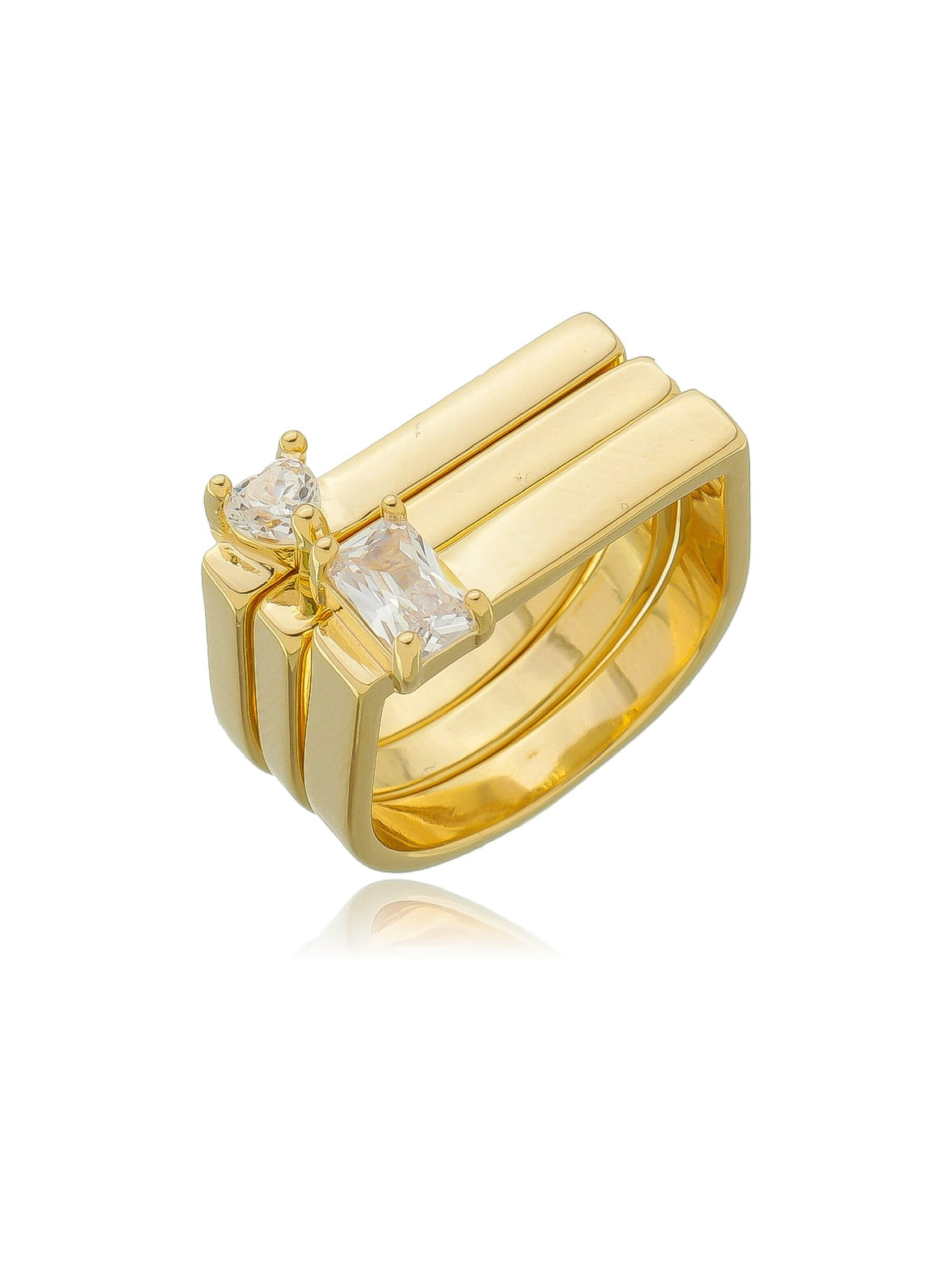 Delta Prism Ring