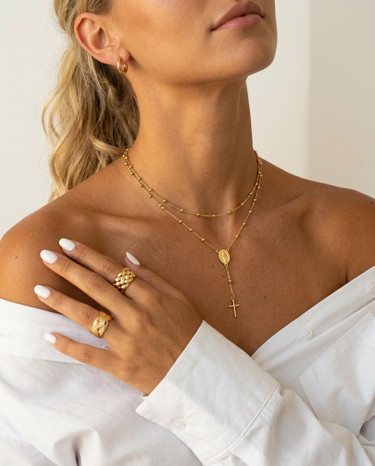 Grace Rosary Necklace
