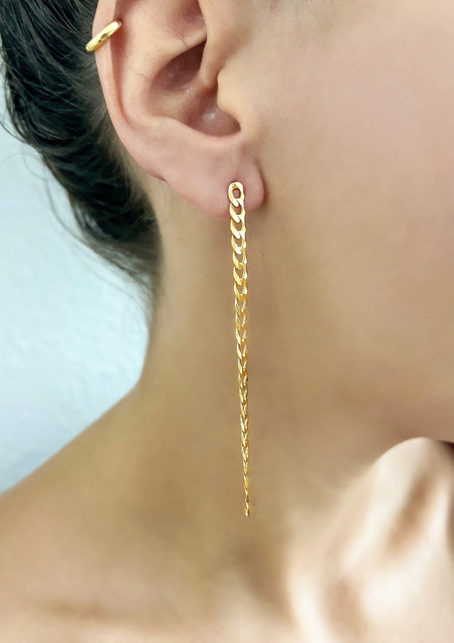 Twisted Chain Earrings