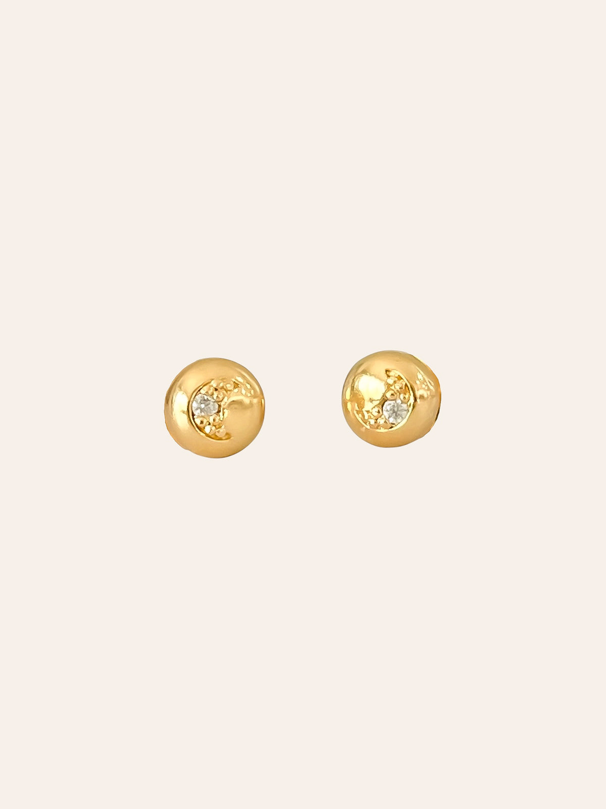Celestial Sterling Silver Stud Earrings