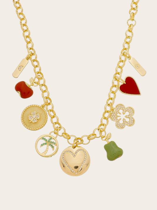 Frutas Charm Necklace