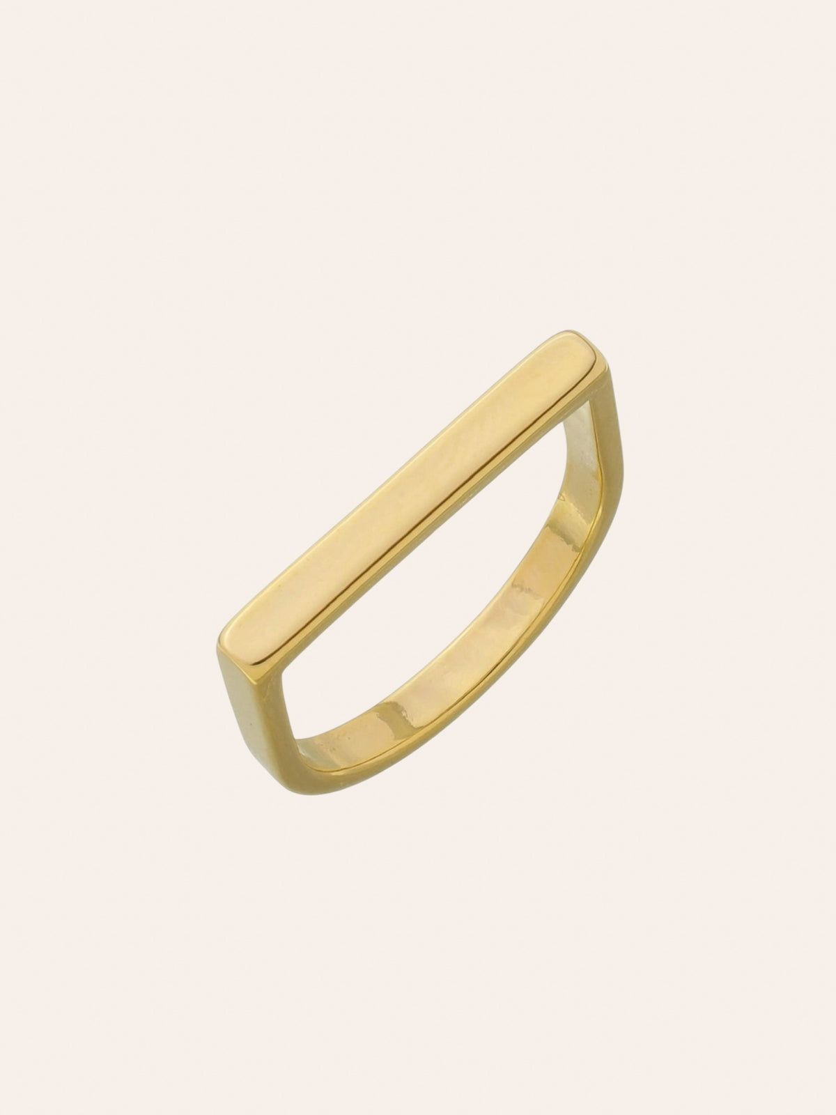 Golden Prism Ring