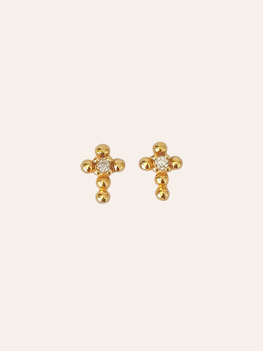 Cathedral Micro Stud Earring