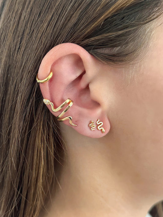 Eden Sterling Silver Micro Earrings