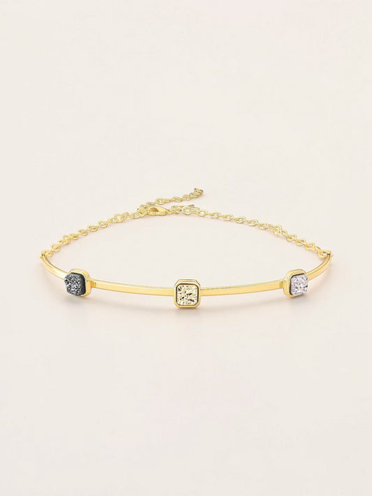 Lumina Druzy Choker Necklace