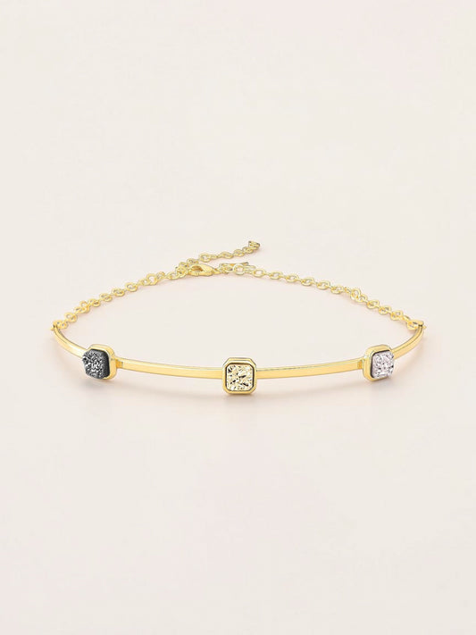 Lumina Druzy Choker Necklace