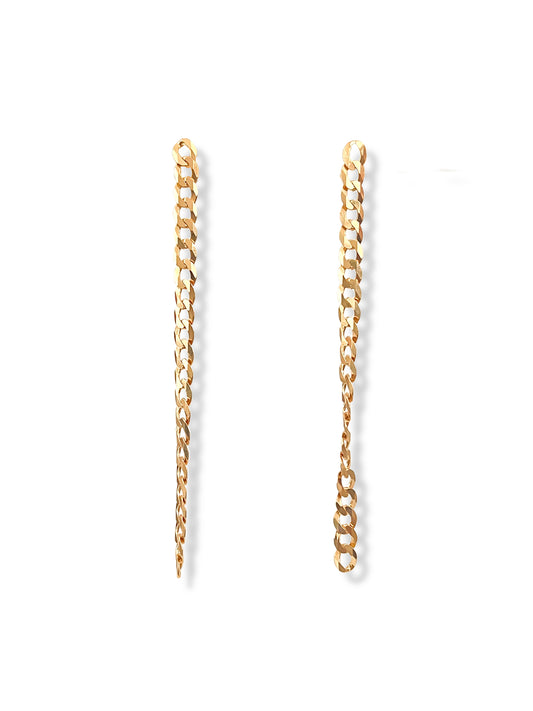 Twisted Chain Earrings