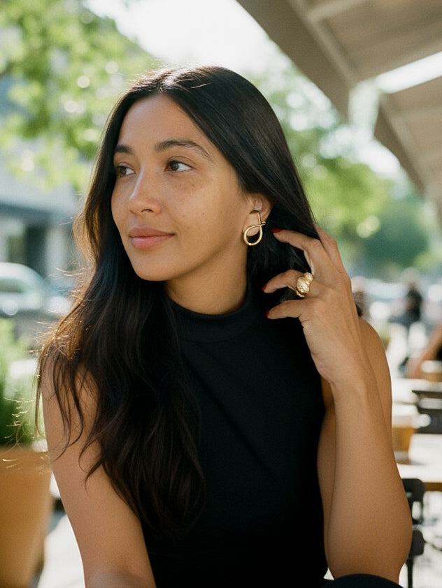 Omega Earrings