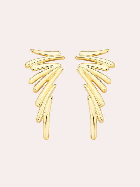 Vento Sculptural Statement Earrings