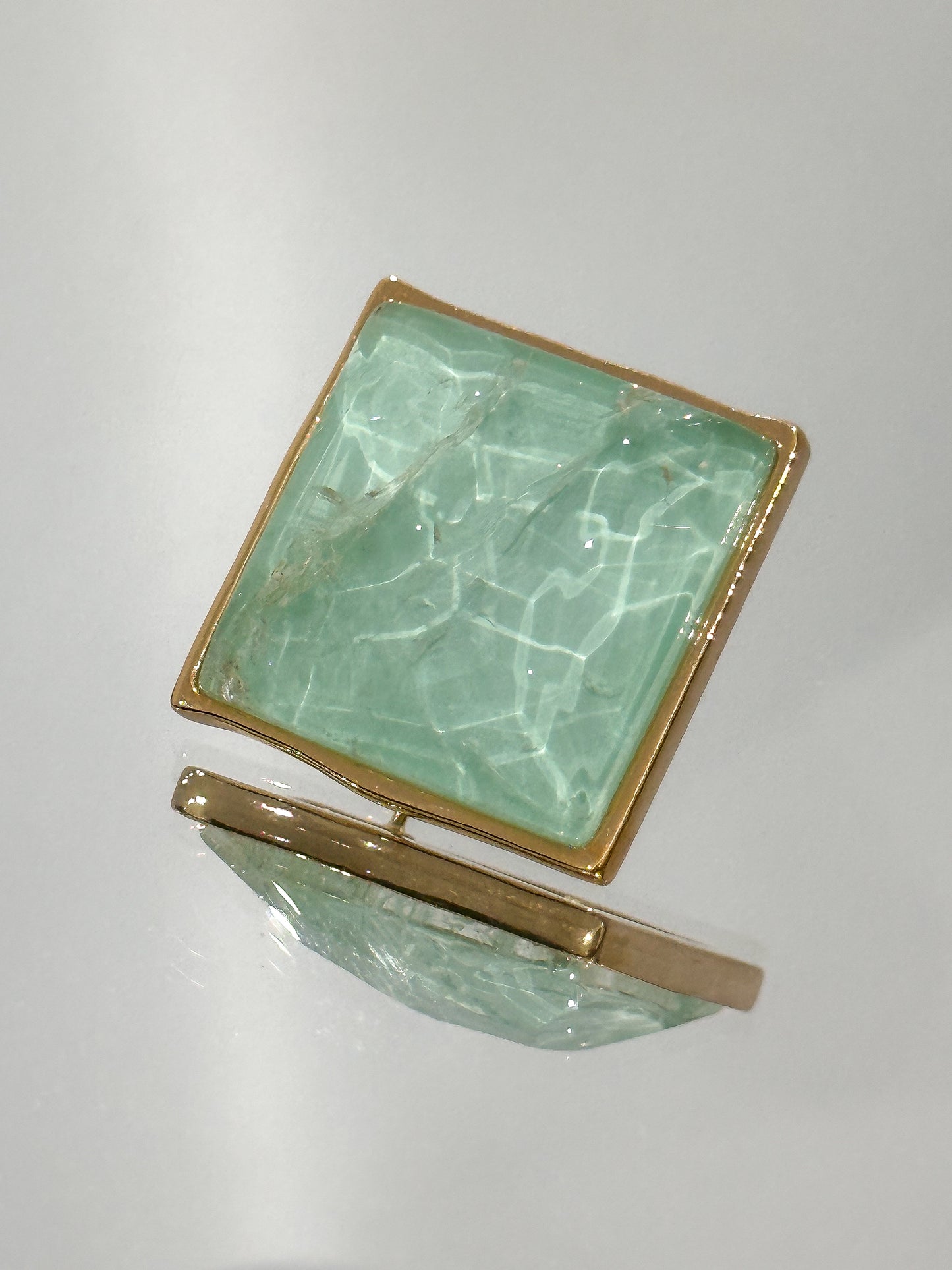 Aqua Crystal Earrings