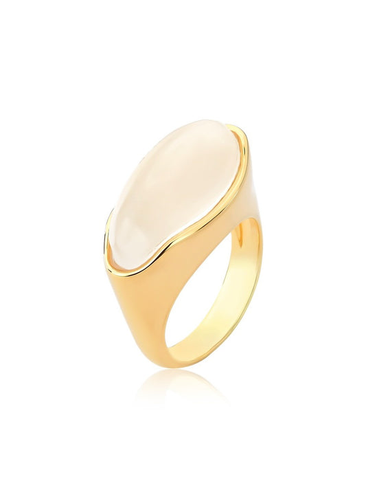 Frost Natural Crystal Rock Ring