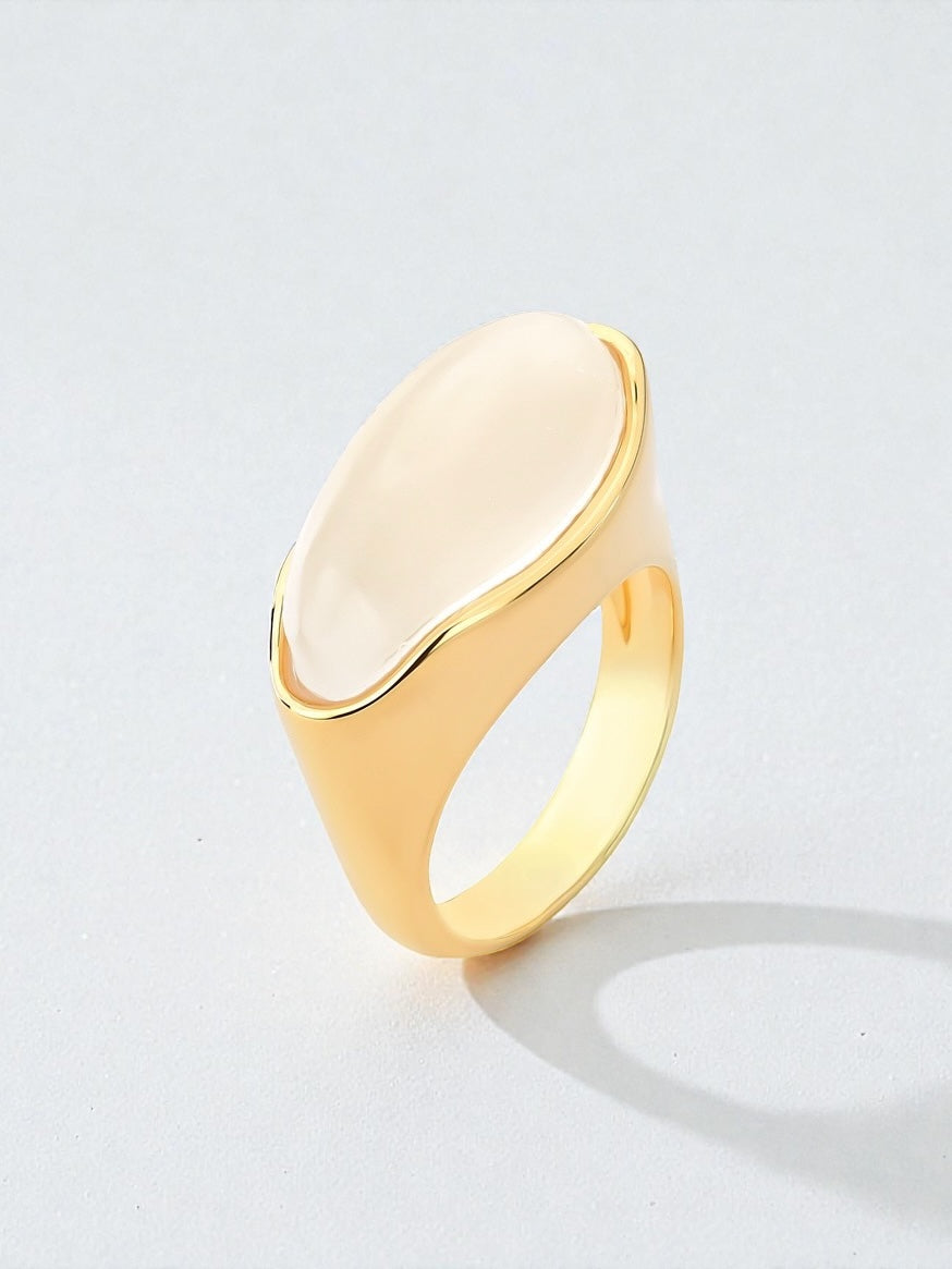 Frost Natural Crystal Rock Ring