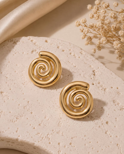 Buttercream Stud Earrings