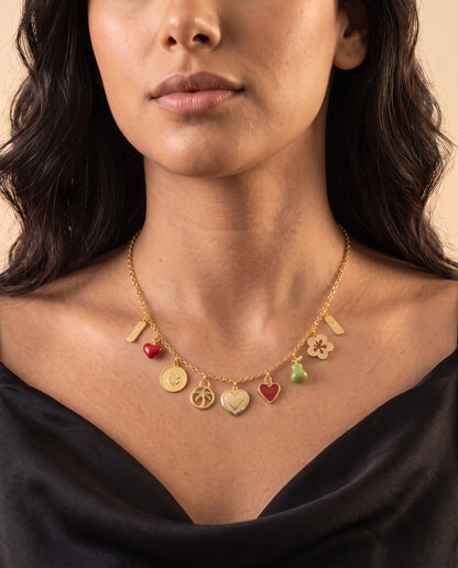 Frutas Charm Necklace