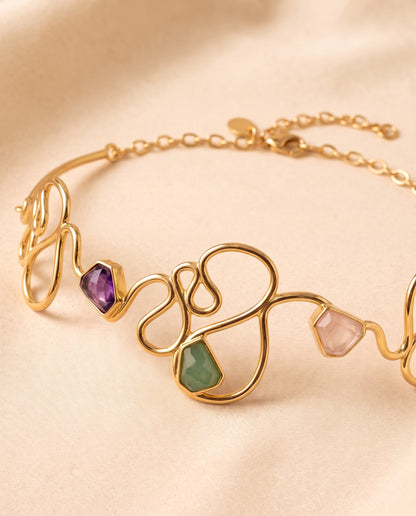 Ginga Soft Statement Choker Necklace