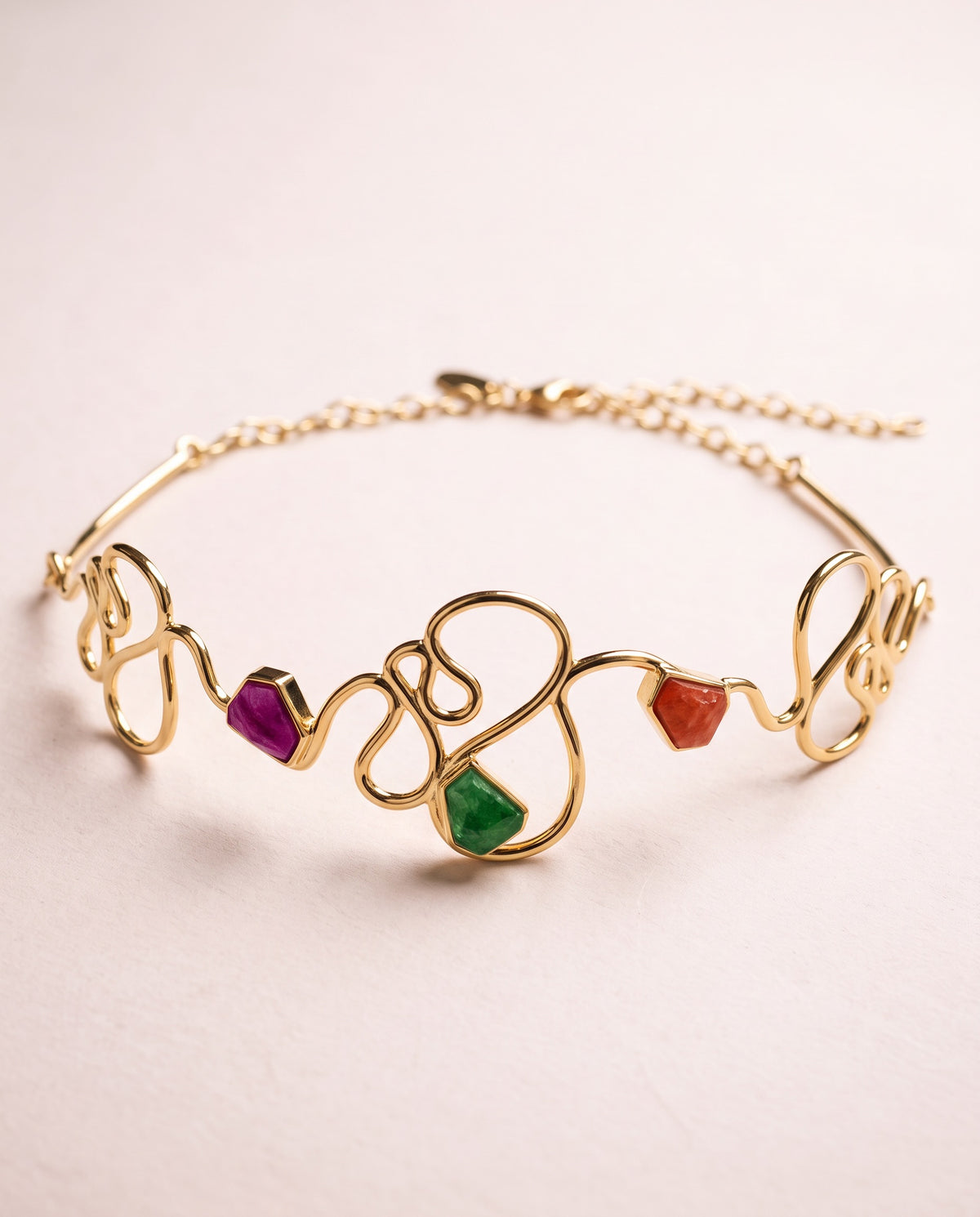 Ginga Vivid Statement Choker Necklace