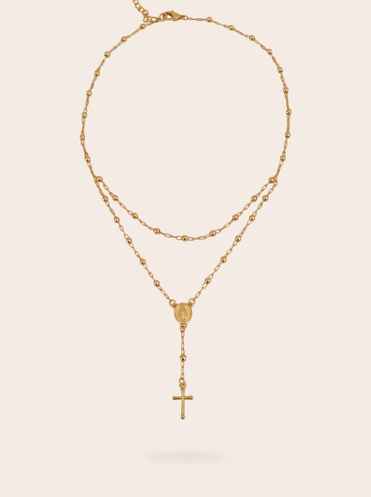Grace Rosary Necklace