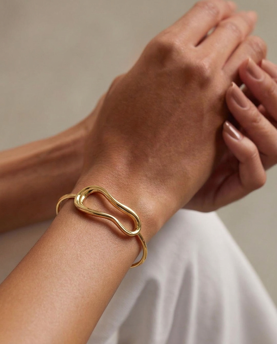 Stirrup Cuff Bracelet