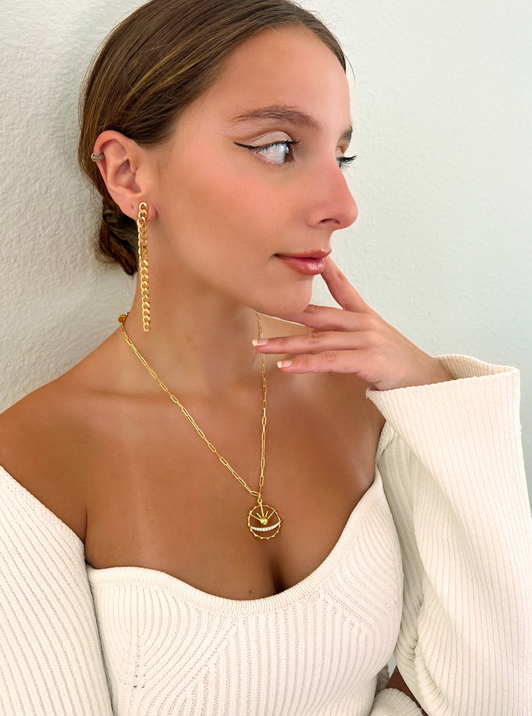 Azulique Gold Necklace